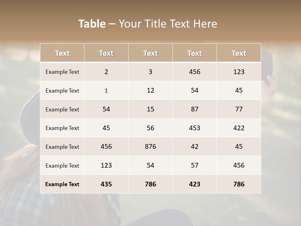 Smart Casual Hipster PowerPoint Template