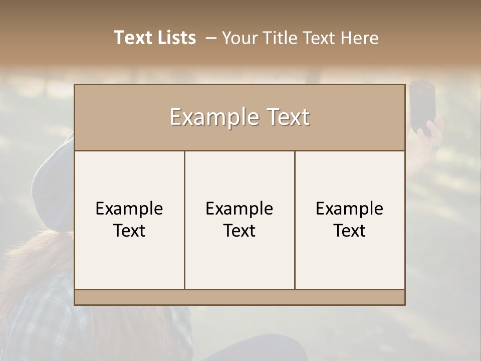 Smart Casual Hipster PowerPoint Template