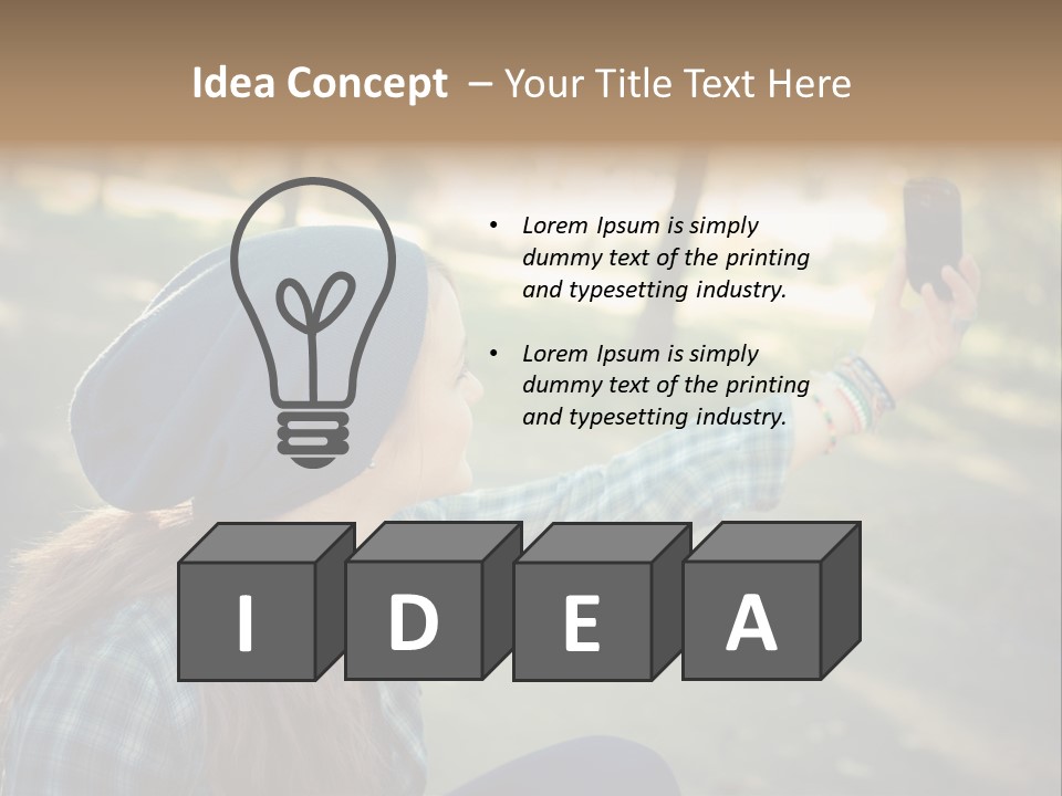 Smart Casual Hipster PowerPoint Template