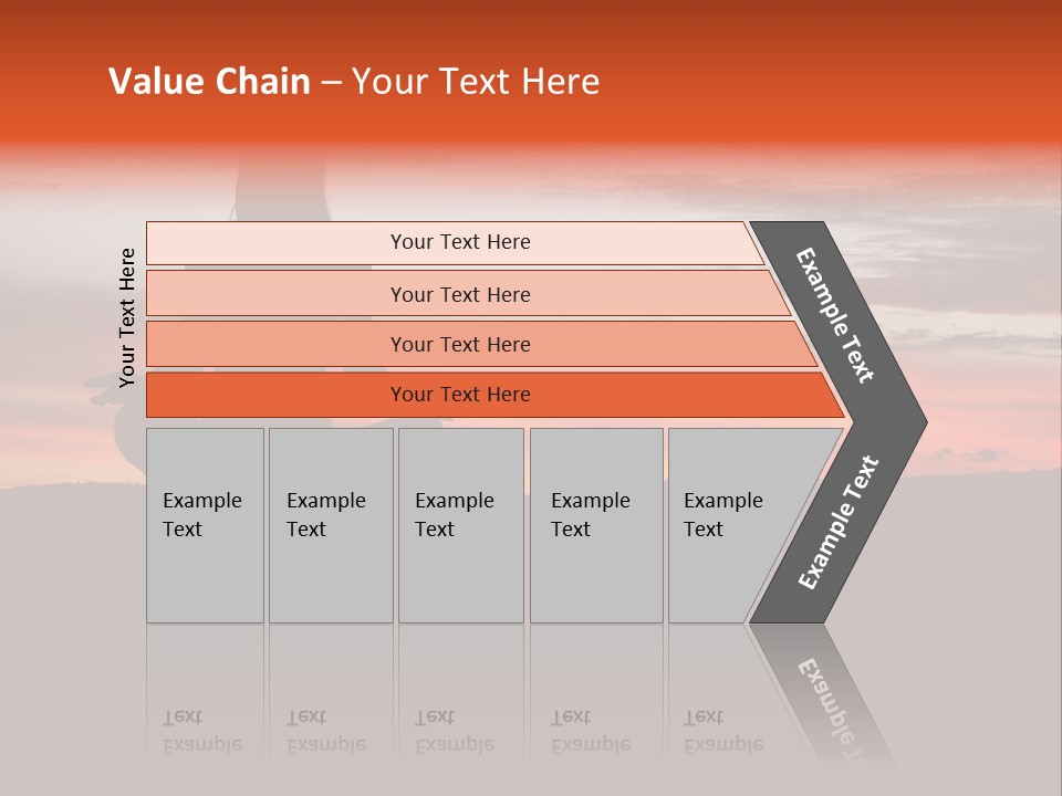 Girl Background Calm PowerPoint Template