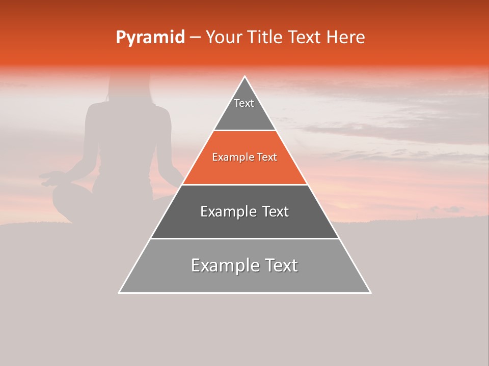 Girl Background Calm PowerPoint Template