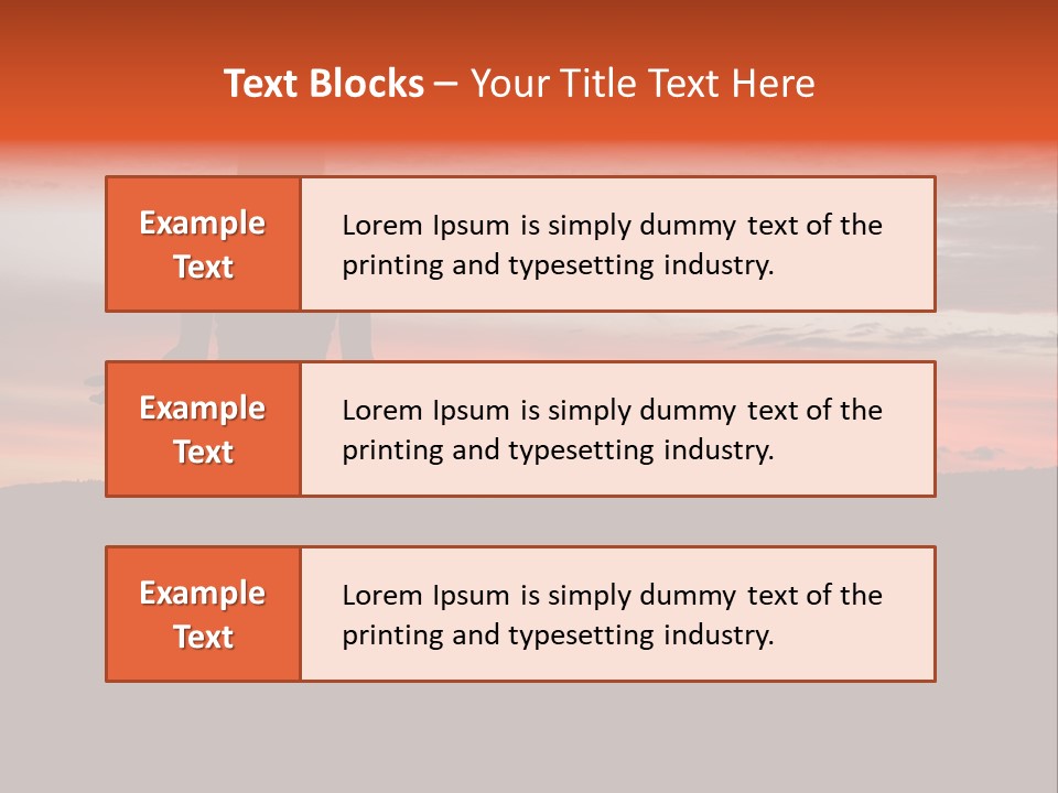 Girl Background Calm PowerPoint Template