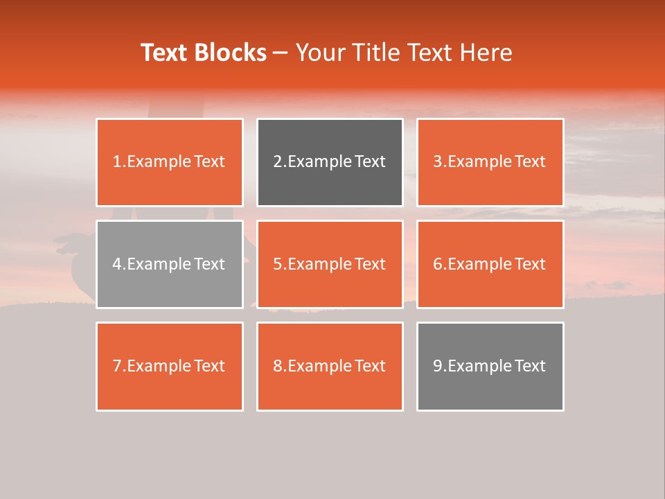 Girl Background Calm PowerPoint Template