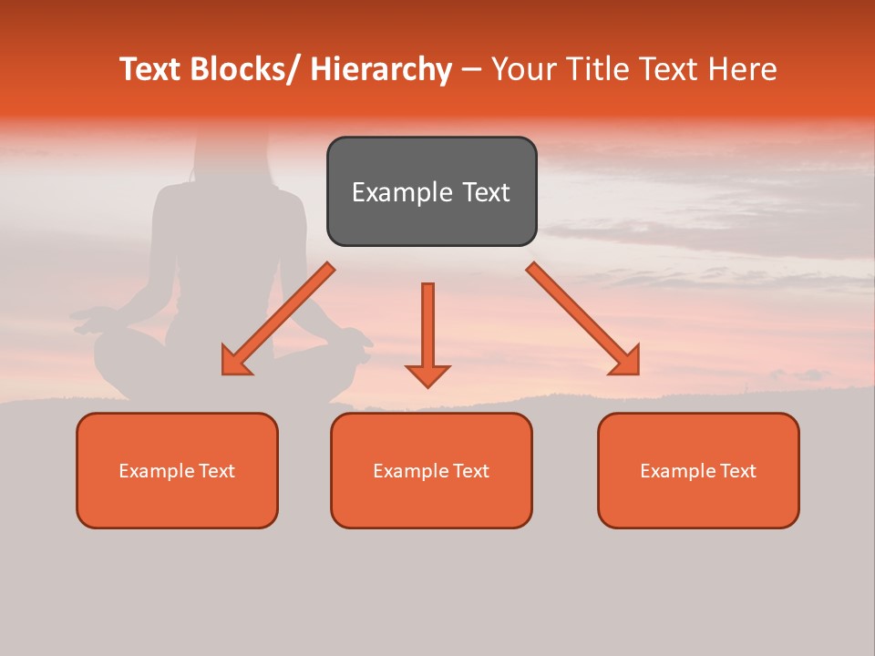 Girl Background Calm PowerPoint Template