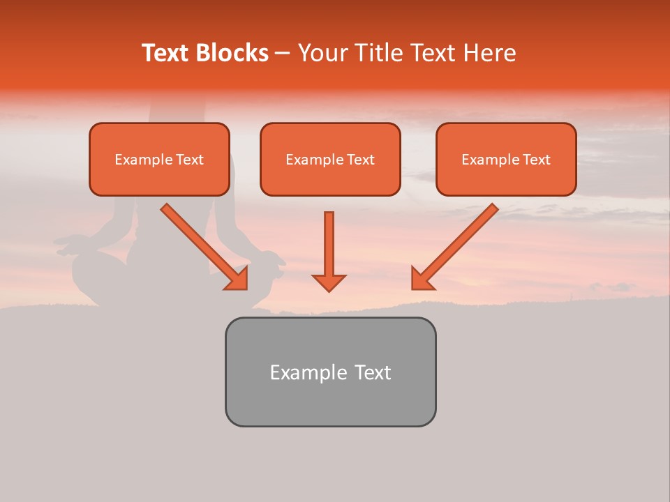 Girl Background Calm PowerPoint Template