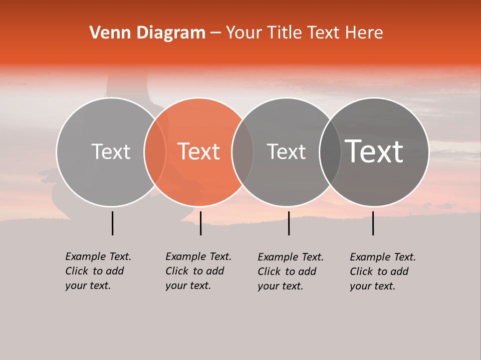 Girl Background Calm PowerPoint Template