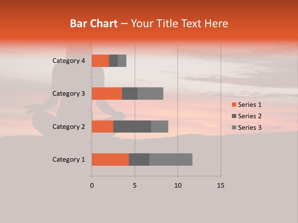 Girl Background Calm PowerPoint Template
