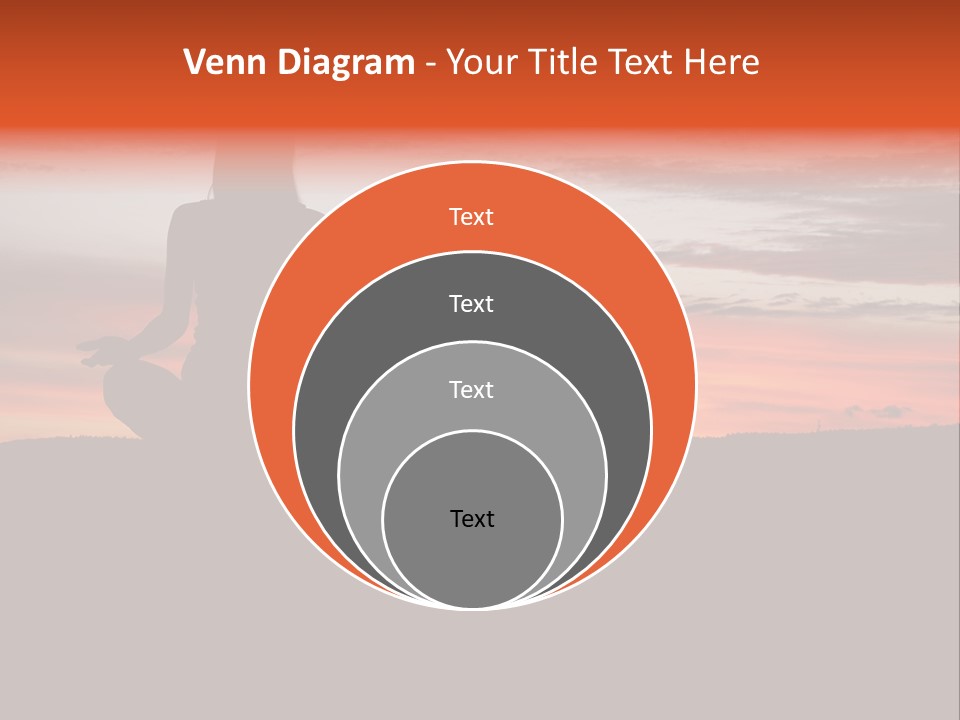 Girl Background Calm PowerPoint Template