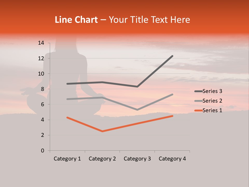 Girl Background Calm PowerPoint Template