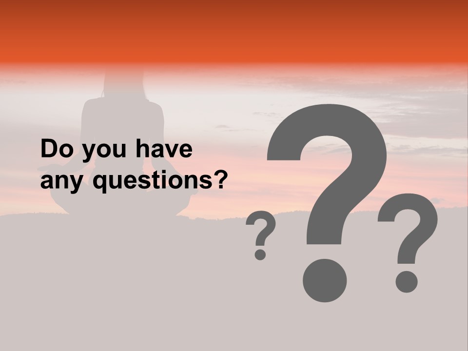 Girl Background Calm PowerPoint Template