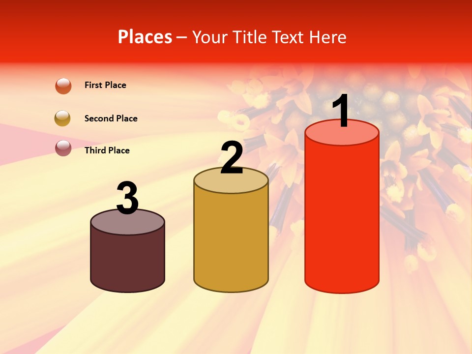 Head Petal Sun PowerPoint Template