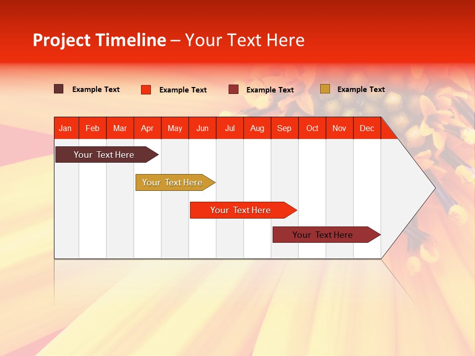 Head Petal Sun PowerPoint Template