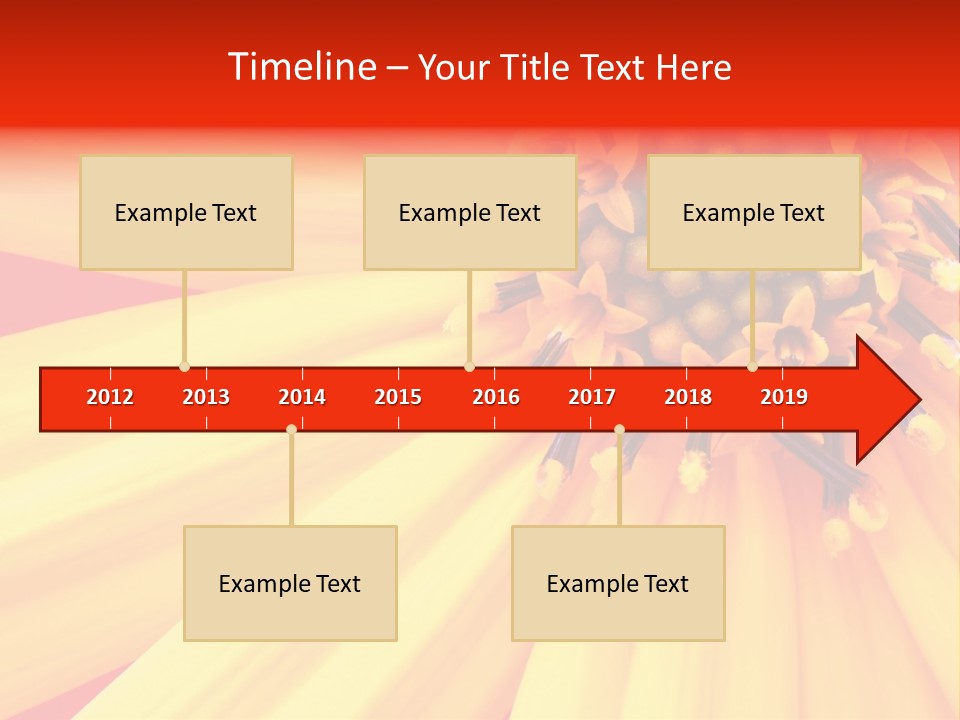 Head Petal Sun PowerPoint Template