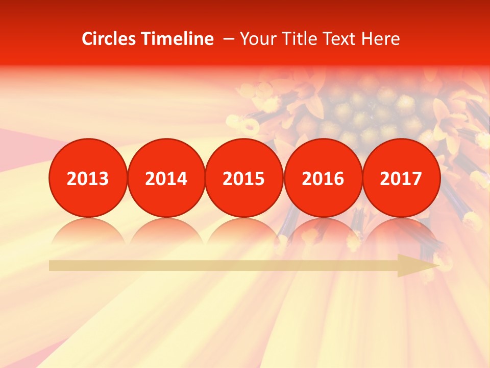 Head Petal Sun PowerPoint Template