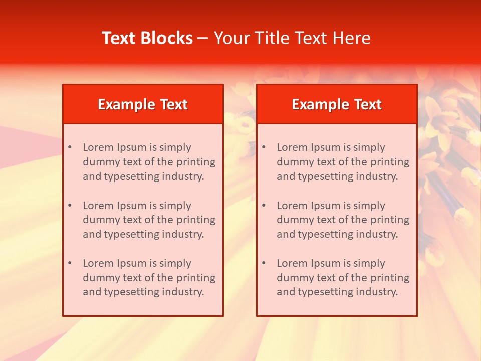 Head Petal Sun PowerPoint Template
