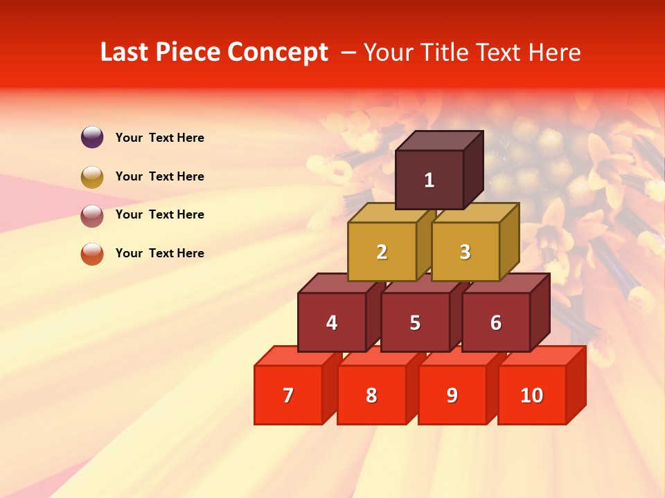 Head Petal Sun PowerPoint Template