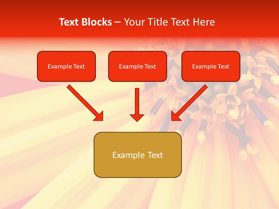 Head Petal Sun PowerPoint Template