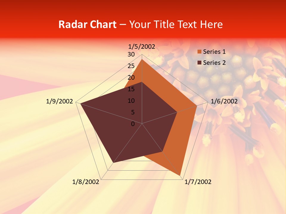 Head Petal Sun PowerPoint Template
