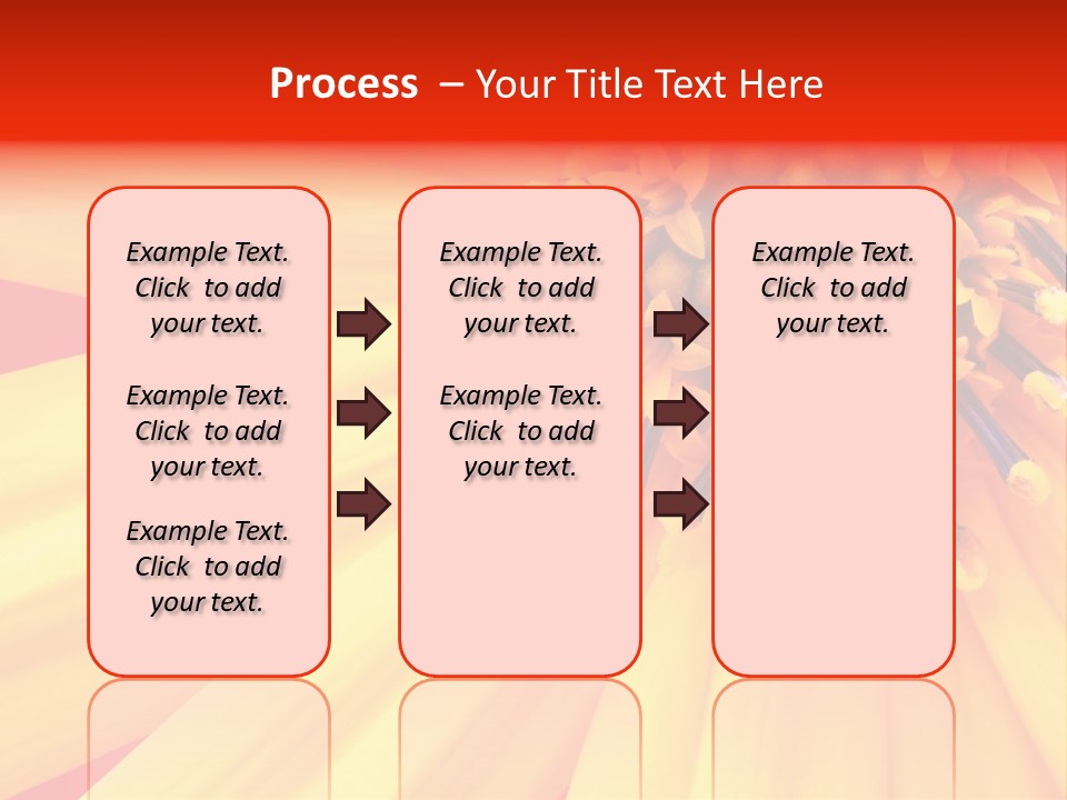 Head Petal Sun PowerPoint Template