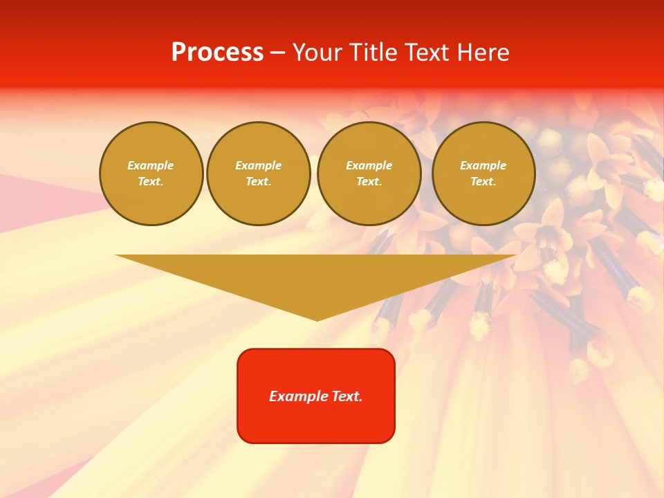 Head Petal Sun PowerPoint Template