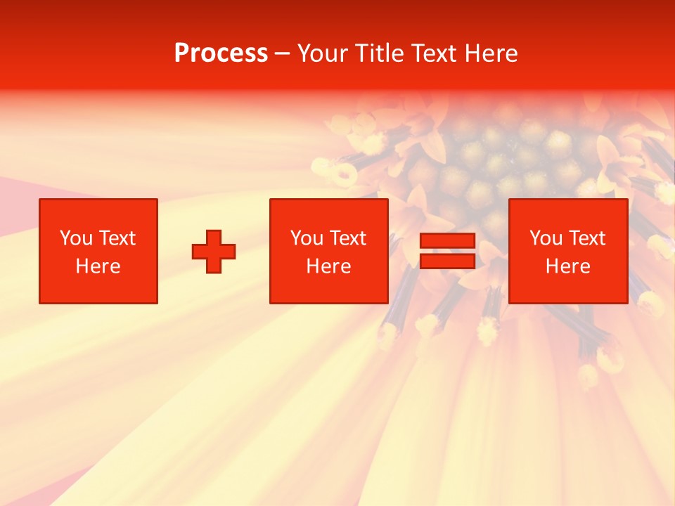 Head Petal Sun PowerPoint Template