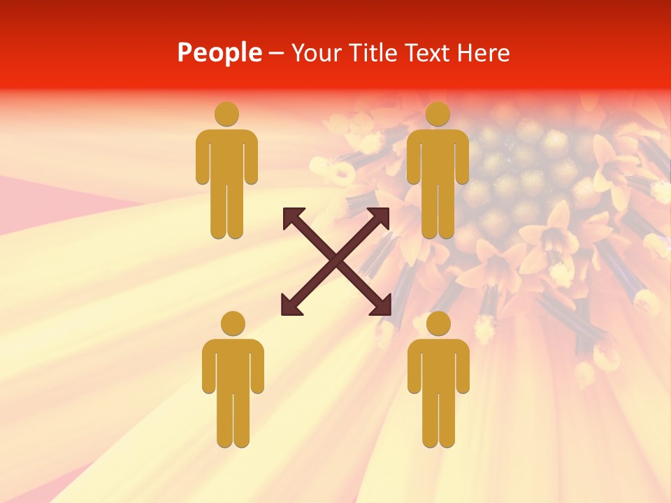 Head Petal Sun PowerPoint Template