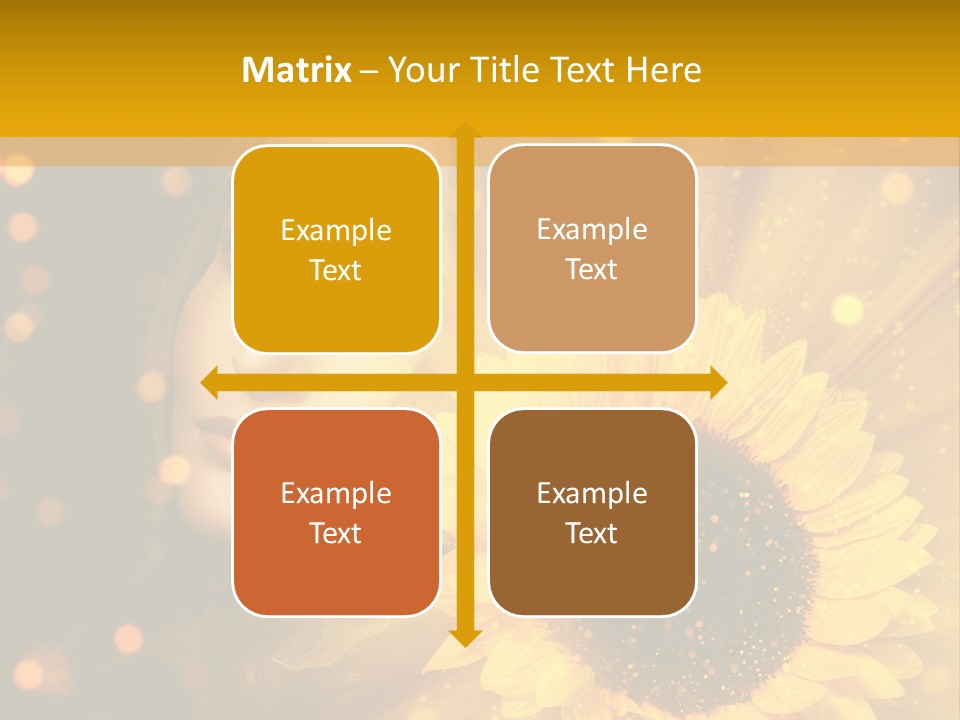 Look Skin Cute PowerPoint Template