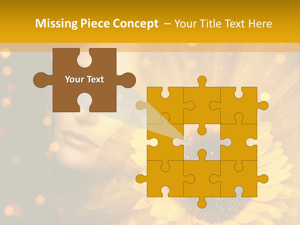 Look Skin Cute PowerPoint Template