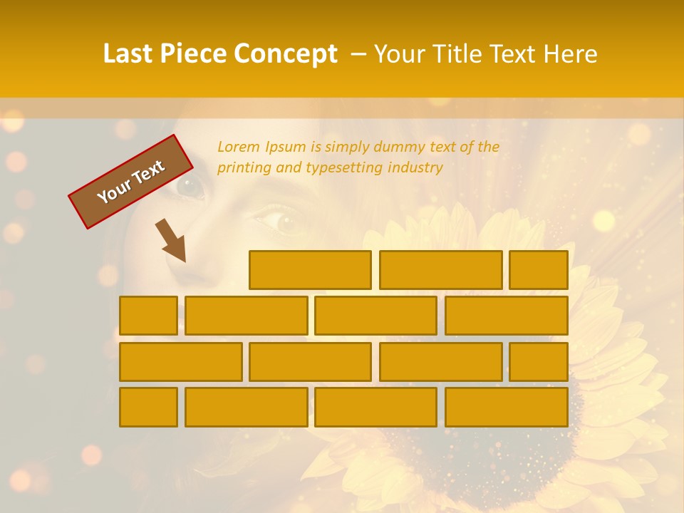Look Skin Cute PowerPoint Template