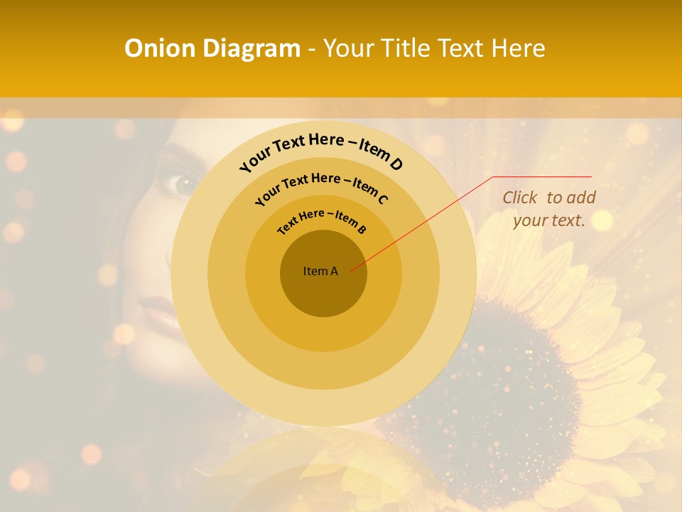 Look Skin Cute PowerPoint Template