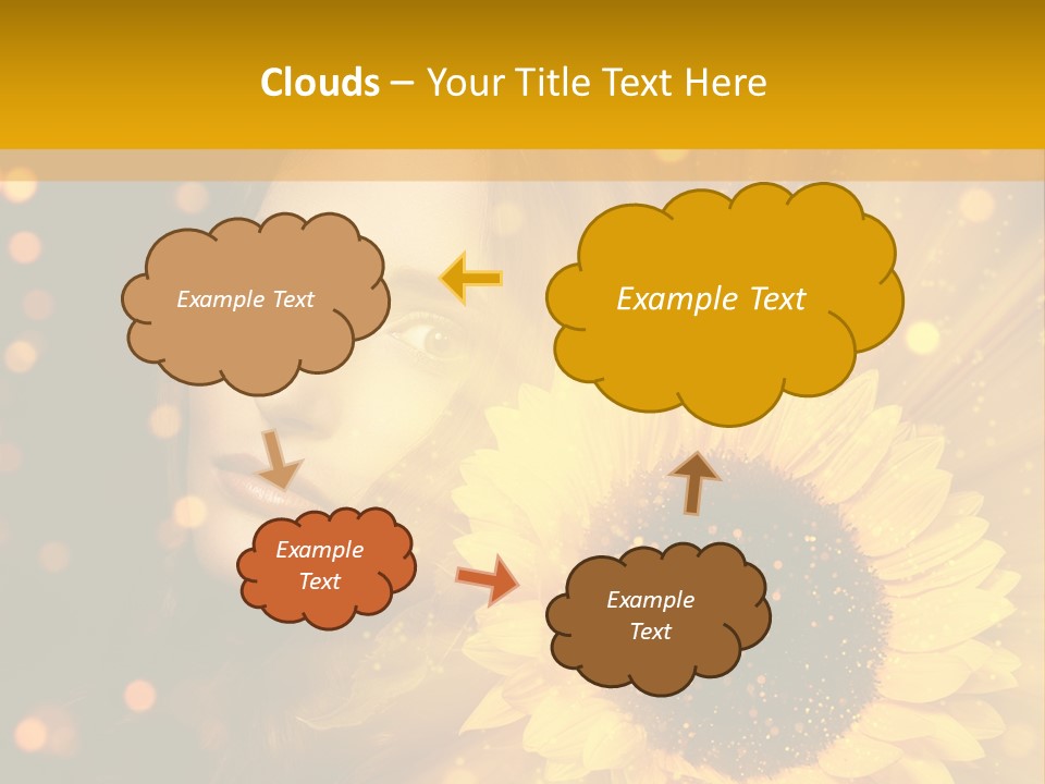 Look Skin Cute PowerPoint Template