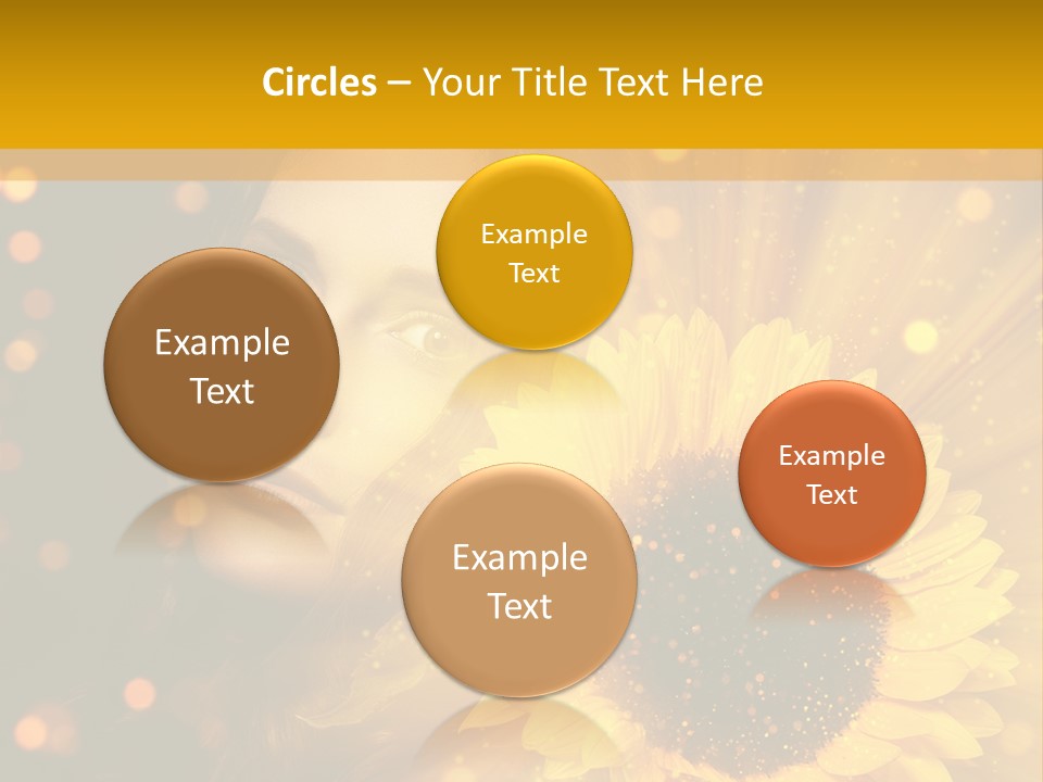 Look Skin Cute PowerPoint Template