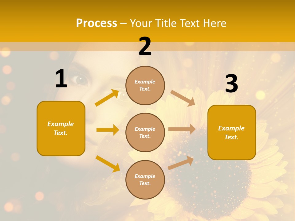 Look Skin Cute PowerPoint Template