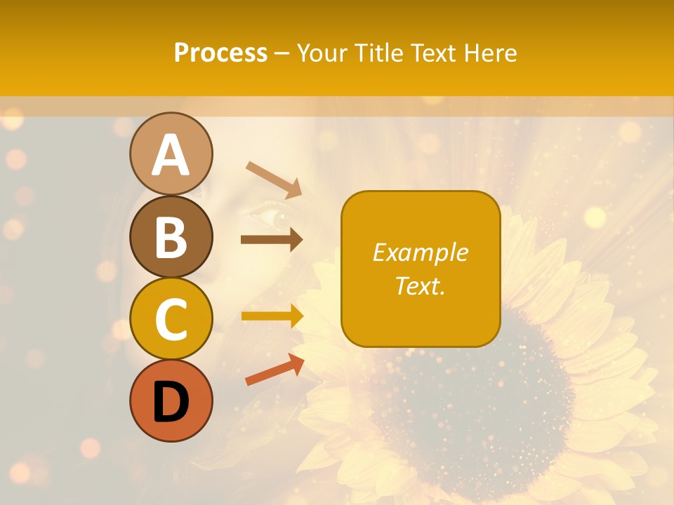 Look Skin Cute PowerPoint Template