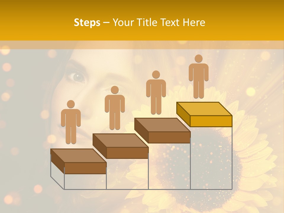 Look Skin Cute PowerPoint Template