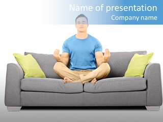 Studio Male Zen PowerPoint Template