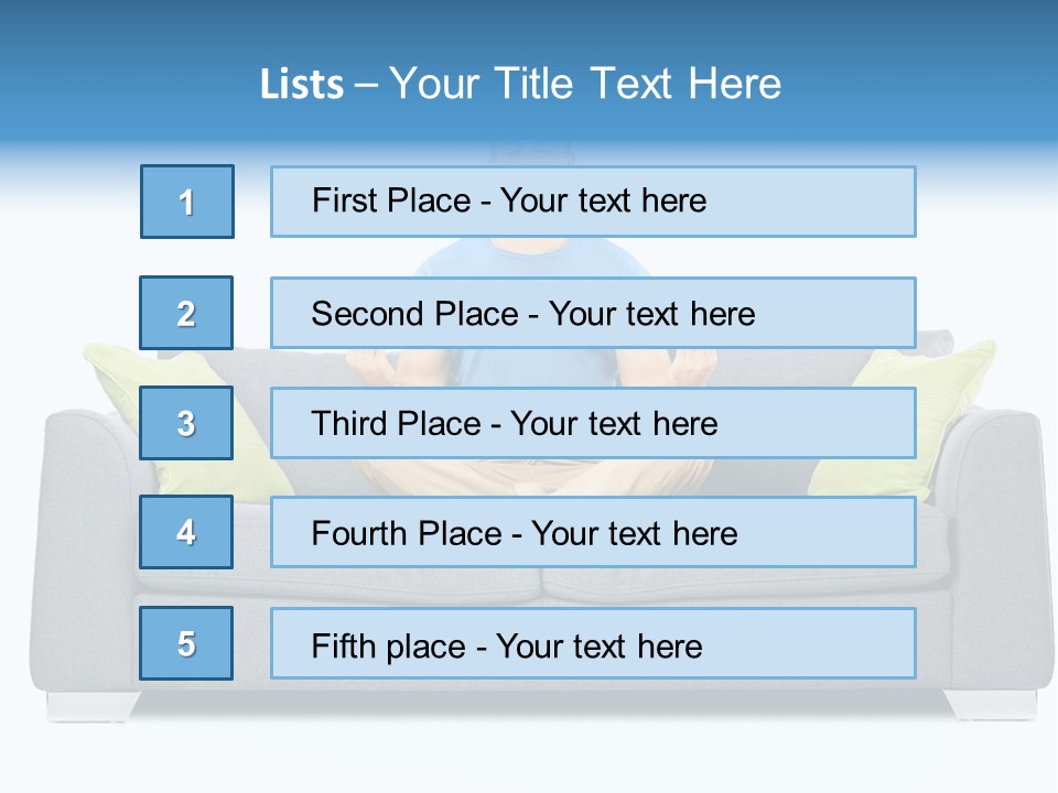 Studio Male Zen PowerPoint Template