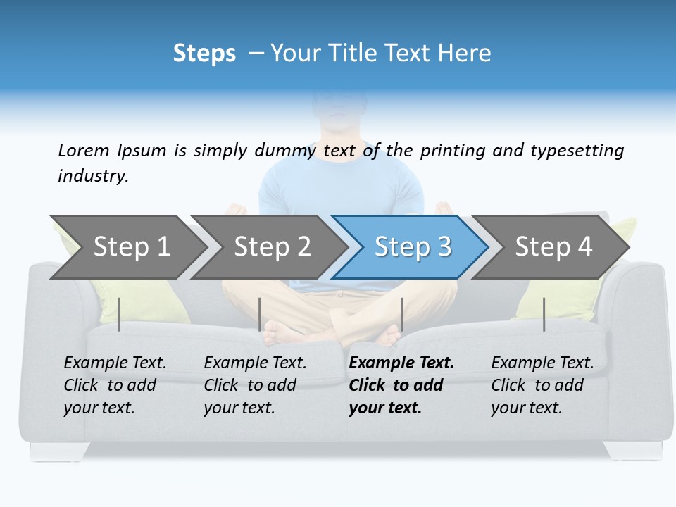 Studio Male Zen PowerPoint Template
