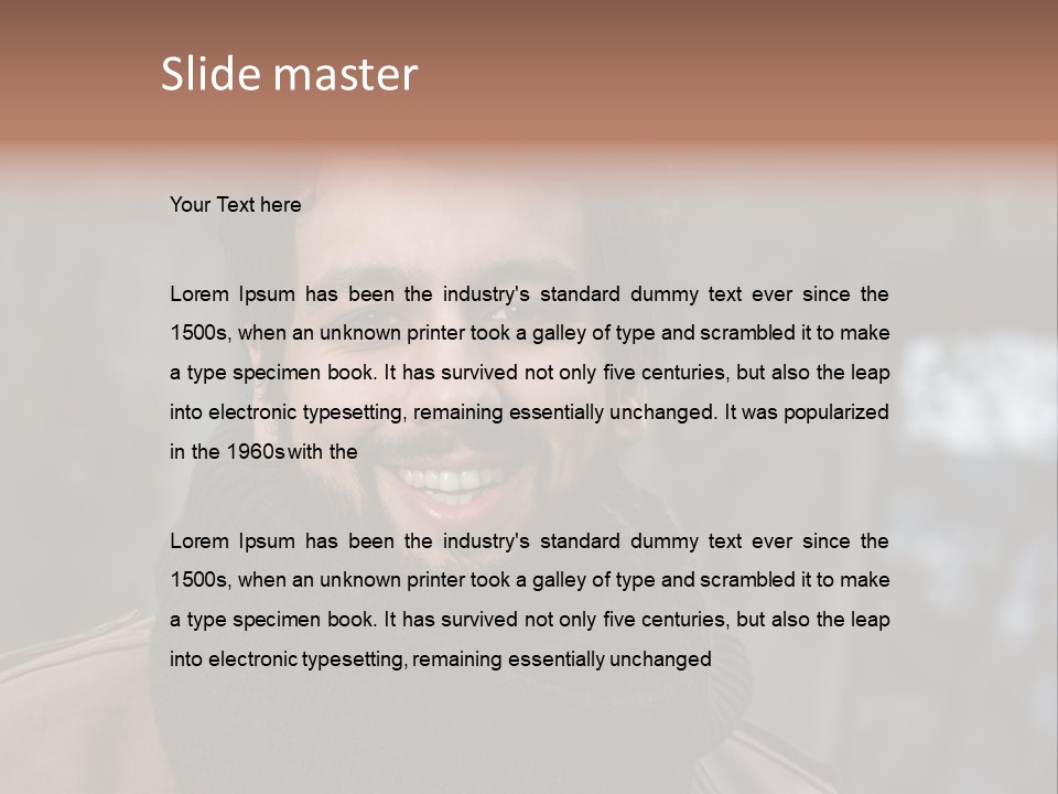 Vintage Expression Lifestyle PowerPoint Template