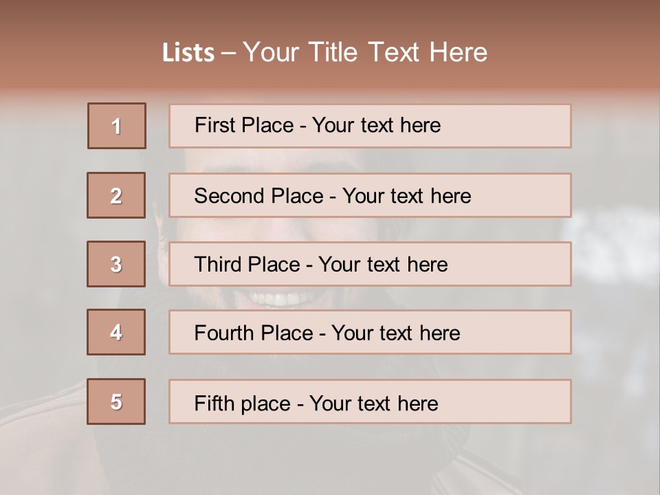 Vintage Expression Lifestyle PowerPoint Template