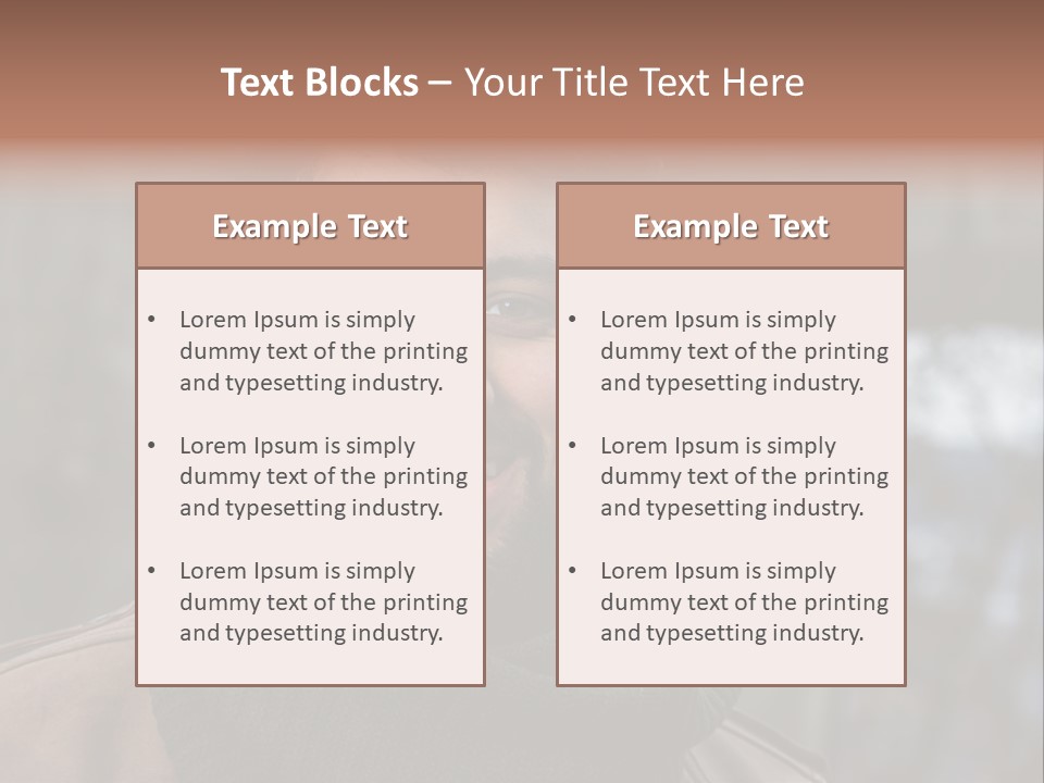 Vintage Expression Lifestyle PowerPoint Template