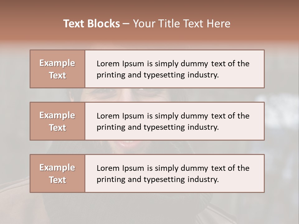 Vintage Expression Lifestyle PowerPoint Template