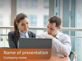 Busy  Office PowerPoint Template