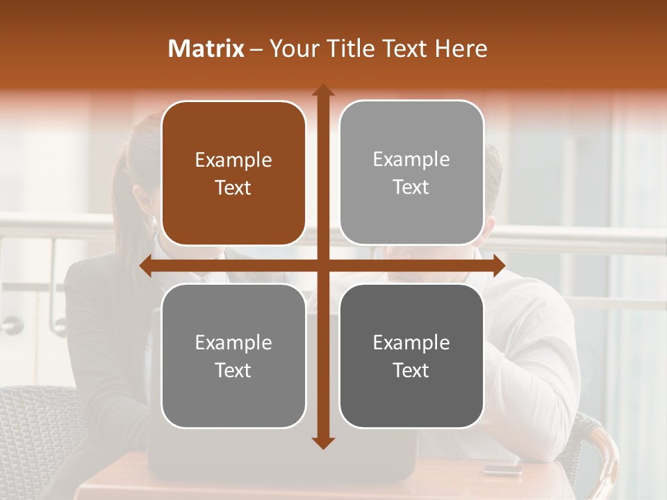 Busy  Office PowerPoint Template