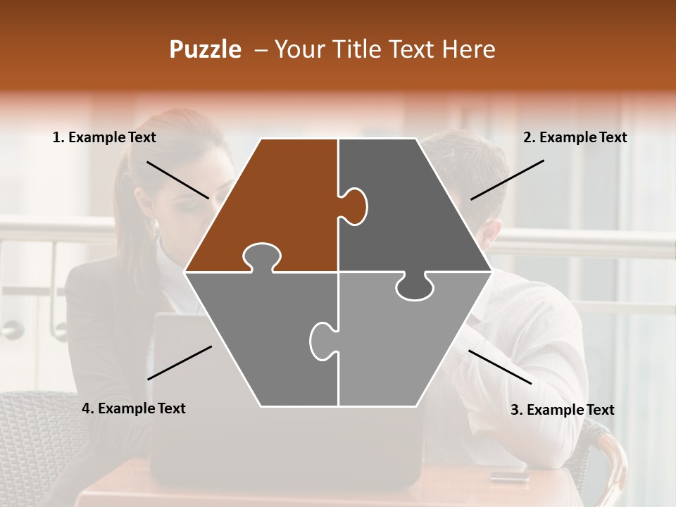 Busy  Office PowerPoint Template