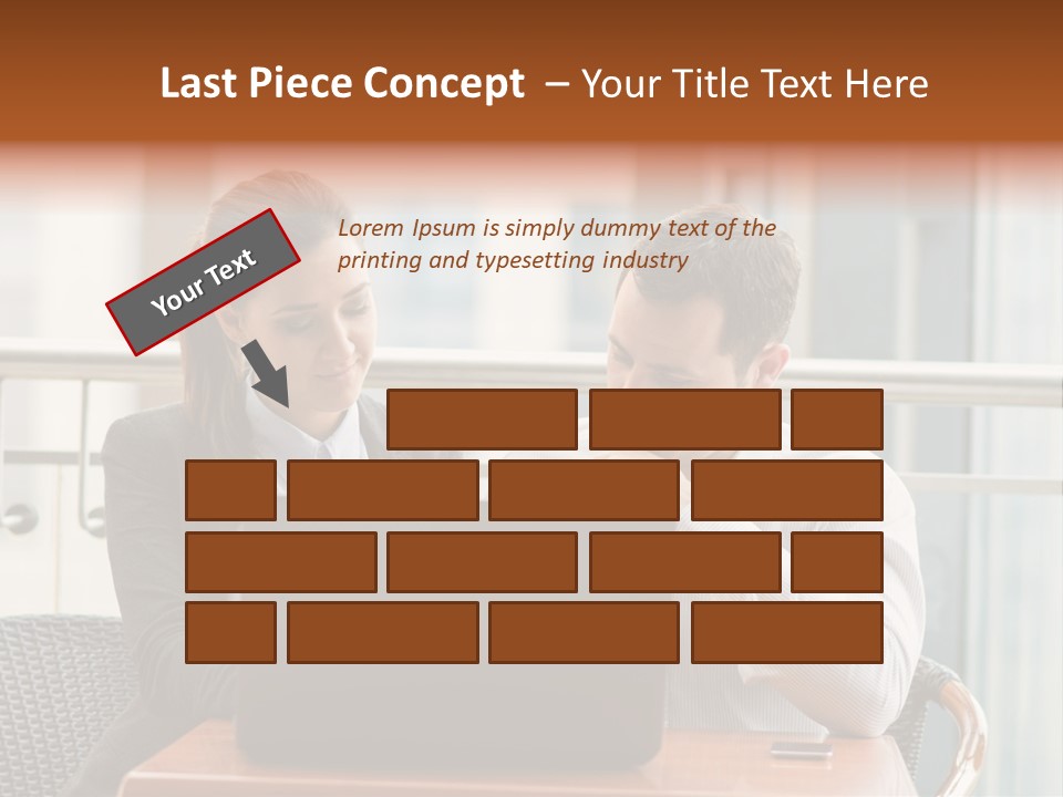 Busy  Office PowerPoint Template