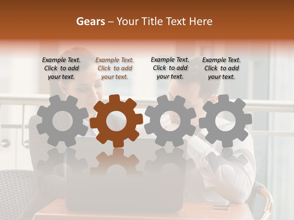 Busy  Office PowerPoint Template