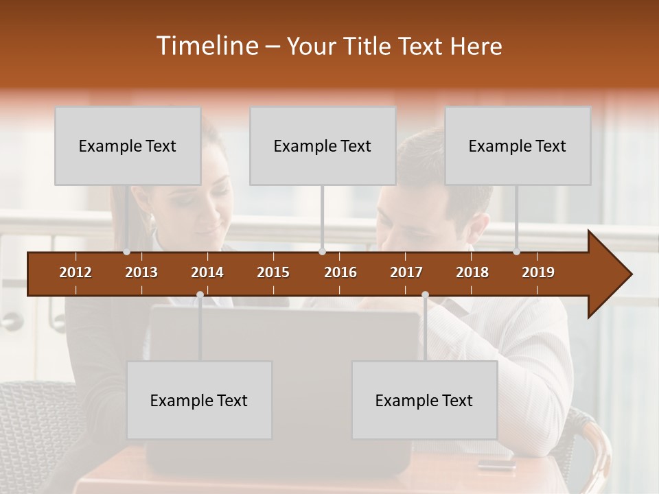 Busy  Office PowerPoint Template