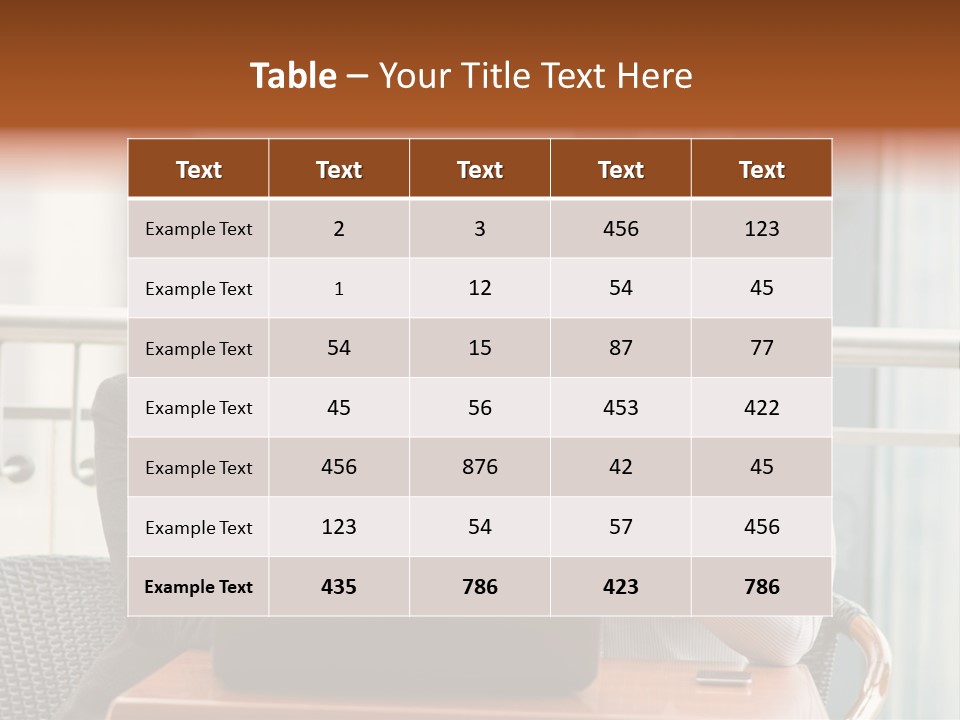 Busy  Office PowerPoint Template