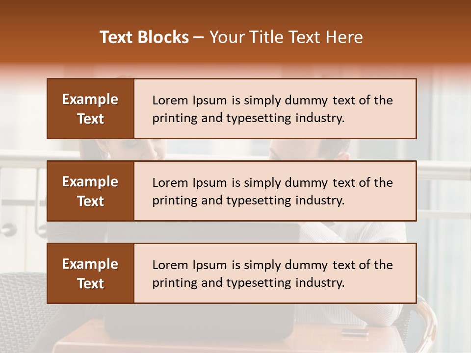 Busy  Office PowerPoint Template